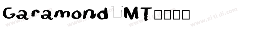 Garamond MT字体转换